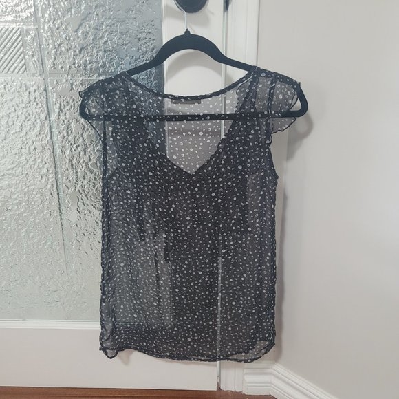 Sheer Smart Set Blouse - Picture 2 of 4